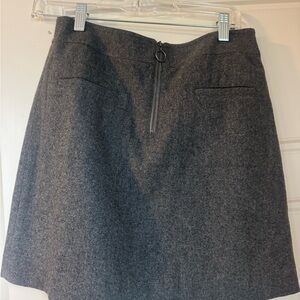 Madewell Charcoal Mini Skirt